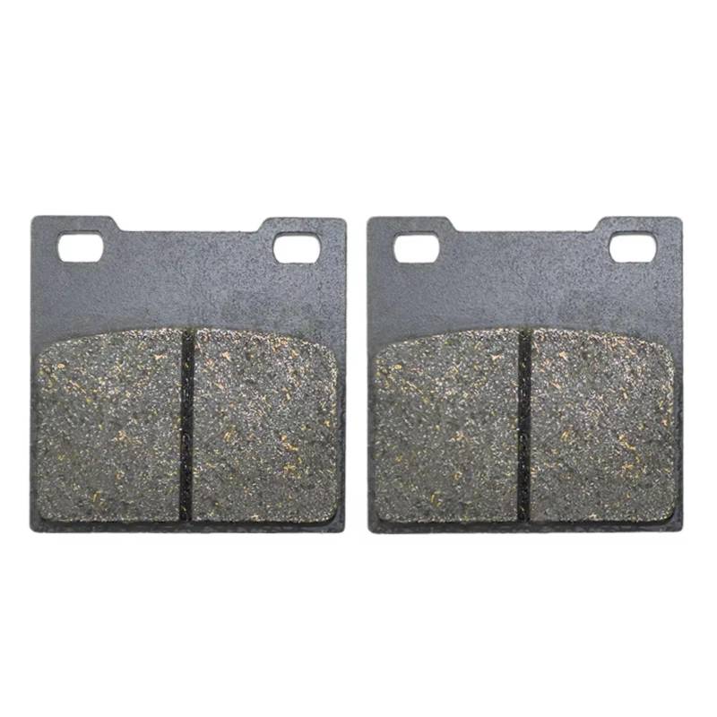 CAQRBCX Bremsscheibe Kompatibel Mit Yamaha Für GSX 400 FJ FK K FL GK74A 1988–1990 Für GSX 600 FJ FK FL FM FN FP FR FS FT FV 1988–1997 Motorrad-Bremsbeläge Vorne Hinten(1 Pair Reat) von CAQRBCX