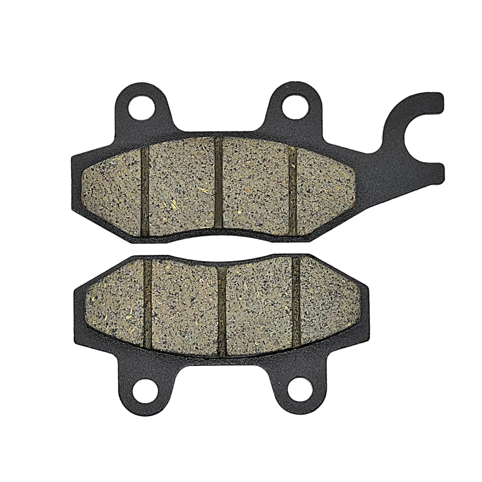 CAQRBCX Bremsscheibe Kompatibel Mit Yamaha Für YFZ 450 V W X Y B D 2006 2007 2008 2009 2010 2011 2012 2013 2014 2015 Motorradzubehör Vorne Und Hinten Bremsbeläge(Front Left) von CAQRBCX