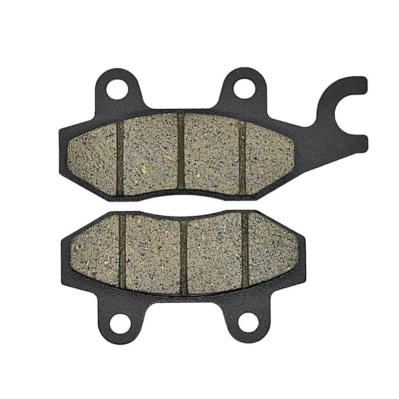 CAQRBCX Bremsscheibe Kompatibel Mit Yamaha Für YFZ 450 V W X Y B D 2006 2007 2008 2009 2010 2011 2012 2013 2014 2015 Motorradzubehör Vorne Und Hinten Bremsbeläge(Front Left) von CAQRBCX