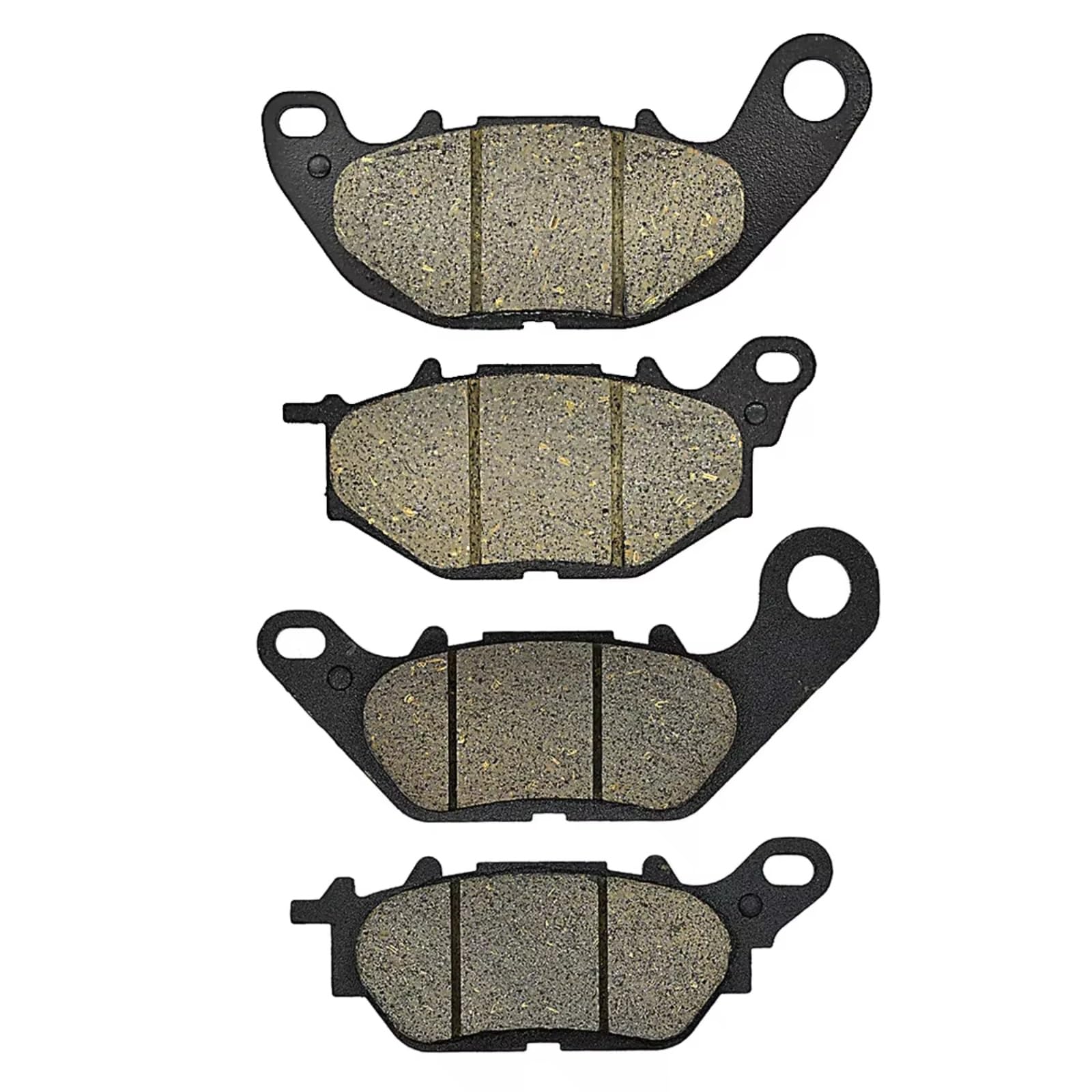 CAQRBCX Bremsscheibe Kompatibel Mit Yamaha Für YZFR3 321cc ABS 2015-2021 Für MTN 320 A Für MT03 321cc 2016-2021 Motorrad Bremsbeläge Vorne Hinten(Front and Rear) von CAQRBCX