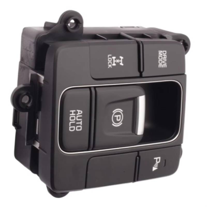 CAQRBCX Parkbremse Kompatibel Mit Kia Für Sorento 2015 2016 2017 2018 Auto-Handbremsschalter Parkknopfschalter Autoteile-Zubehör OEM: 93600C5210 von CAQRBCX