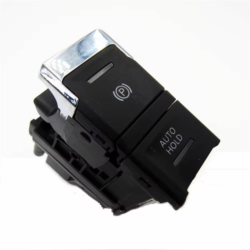 CAQRBCX Parkbremse Kompatibel Mit VW Für Tiguan 2017 2018 2019 2020 2021 2022 Auto Auto Hold-Taste Elektronische Handbremse Parkbremsschalter OE:5NG927225 von CAQRBCX