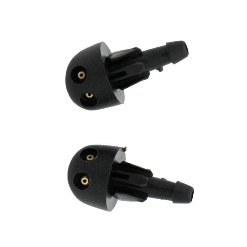 CAQRBCX Scheibenwischer Sprühdüse Kompatibel Mit Für Clio Für Mk2 1998 1999 2000 2001 2002 2003 2004 2005 2 Stück Windschutzscheiben-Reinigungsdüse 2893000QAA von CAQRBCX