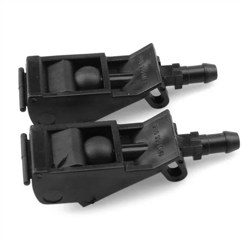 CAQRBCX Scheibenwischer Sprühdüse Kompatibel Mit VW Für Beetle 1999 2000 2001 2002 2003 2004 2005 2006 2007 2008 2009 2010 2 Stück Waschdüse 6RD955985 von CAQRBCX