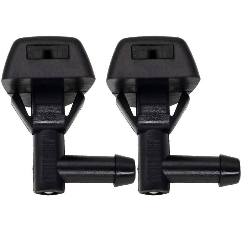 CAQRBCX Scheibenwischer Sprühdüse Kompatibel Mit Volvo Für S60 I 2000 2001 2002 2003 2004 2005 2006 2007 2008 2009 2010 2 Stück Scheibenwischer-Waschdüse 8620256 von CAQRBCX
