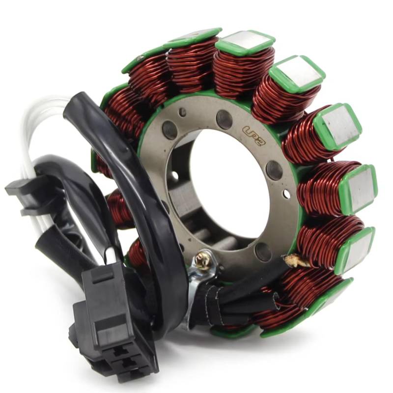 CAQRBCX Zündung Stator Magneto Kompatibel Mit Aprilia Für Tuono 1100 Für Factory 2016 2017 Motorrad-Magneto-Statorspule Zündgenerator Motorzubehör 2D000049 von CAQRBCX