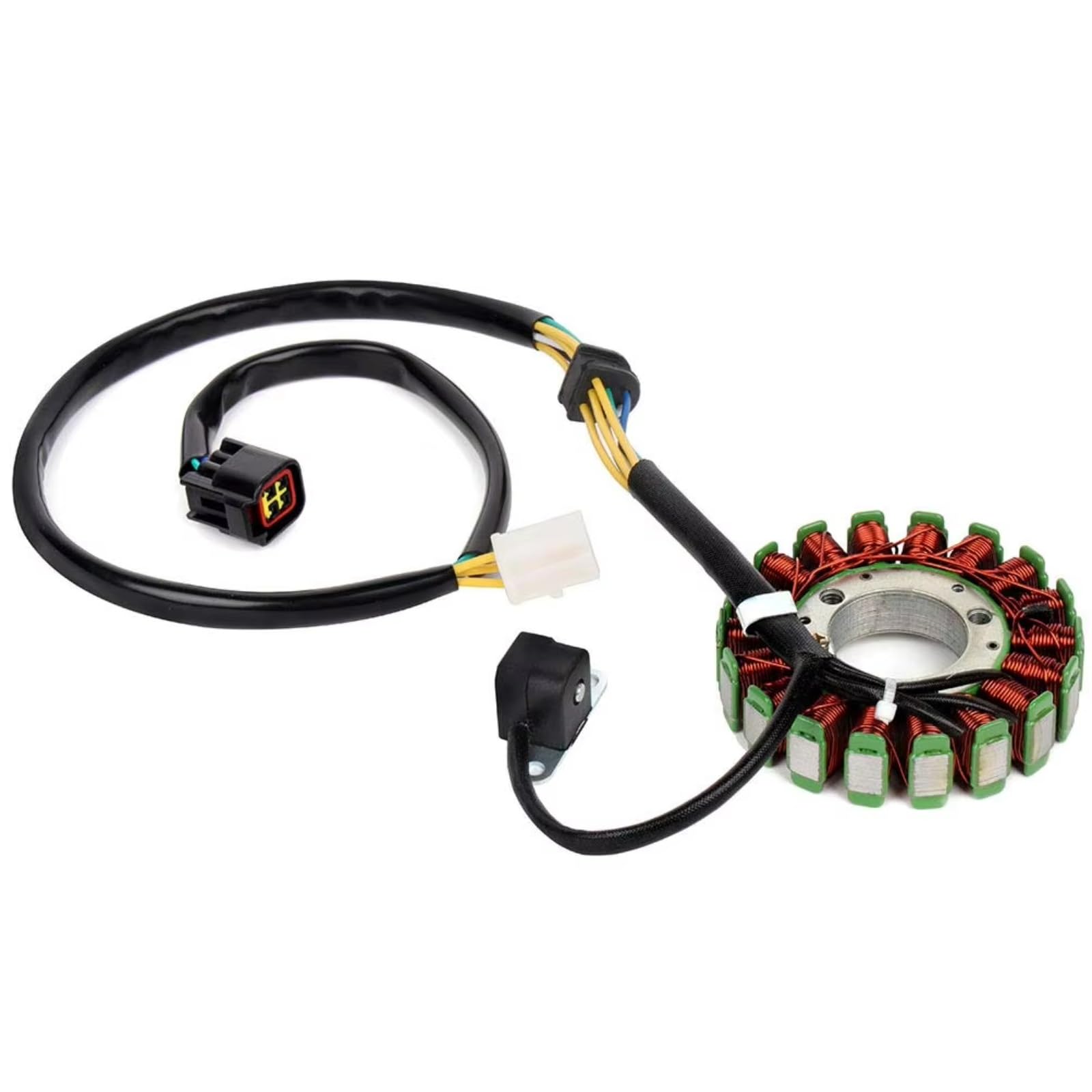 CAQRBCX Zündung Stator Magneto Kompatibel Mit Für KLX400 Für KLX400R 2003 2004 Motorradzubehör Spulendrähte Stator Magneto Replacement 21003-S007 CAQRBCX Zündung Stator Magneto Kompatibel Mit Für KLX400 Für KLX400R 2003 2004 Motorradzubehör Spulendrähte Stator Magneto Replacement 21003-S007 von CAQRBCX