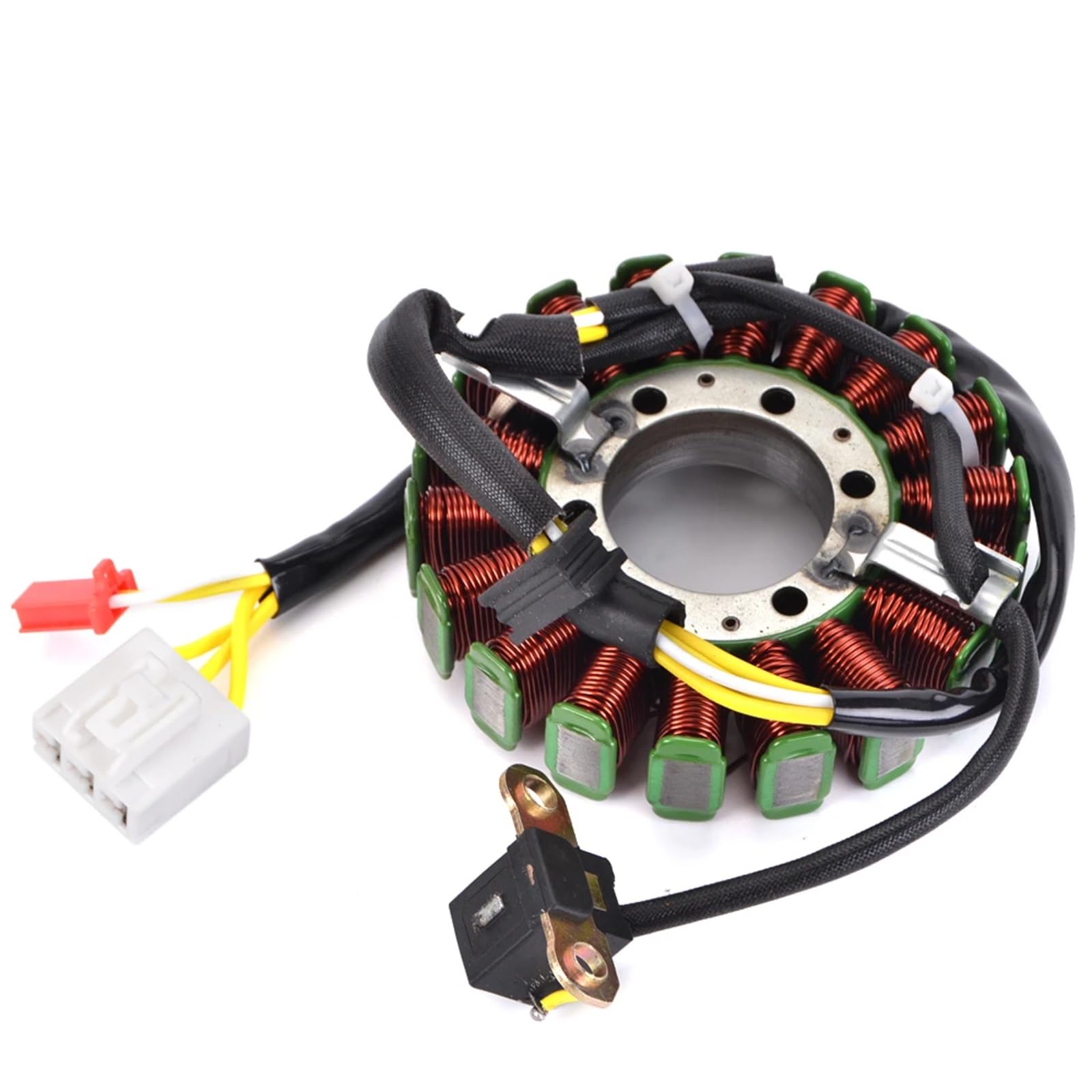 CAQRBCX Zündung Stator Magneto Kompatibel Mit NSS250EX Für MF-08 Für Forza 250 EX 2004 2005 2006 2007 Motorrad-Magneto-Statorspulengenerator-Motorersatz 31120-KSV-J12 CAQRBCX Zündung Stator Magneto Kompatibel Mit NSS250EX Für MF-08 Für Forza 250 EX 2004 2005 2006 2007 Motorrad-Magneto-Statorspulengenerator-Motorersatz 31120-KSV-J12 von CAQRBCX