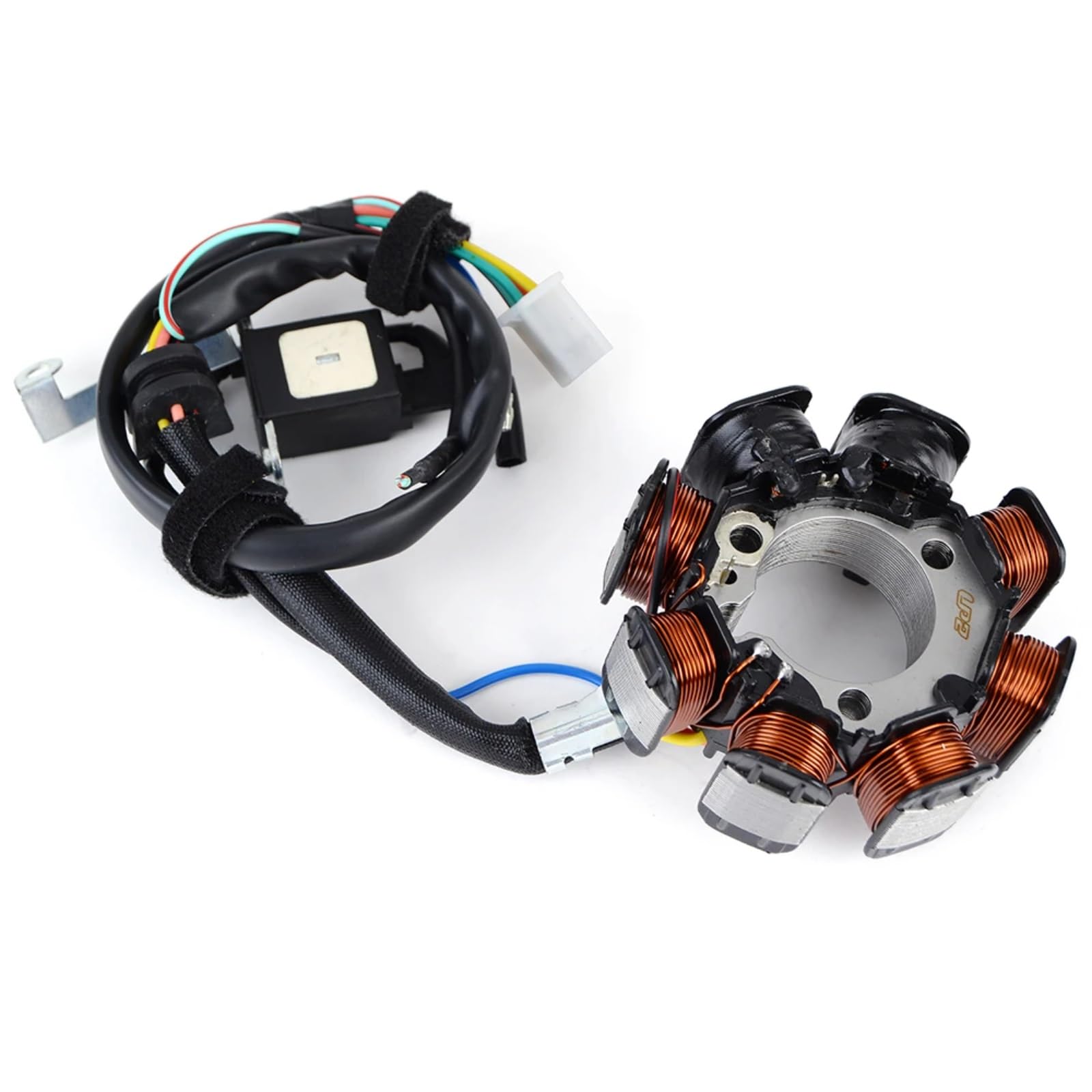 CAQRBCX Zündung Stator Magneto Kompatibel Mit NX125 1988 1989 1990 Motorrad-Statorspule, Magneto-Zündspule, Rotorspulendrähte, Stator-Magneto-Ersatz 31120-KY7-004 CAQRBCX Zündung Stator Magneto Kompatibel Mit NX125 1988 1989 1990 Motorrad-Statorspule, Magneto-Zündspule, Rotorspulendrähte, Stator-Magneto-Ersatz 31120-KY7-004 von CAQRBCX