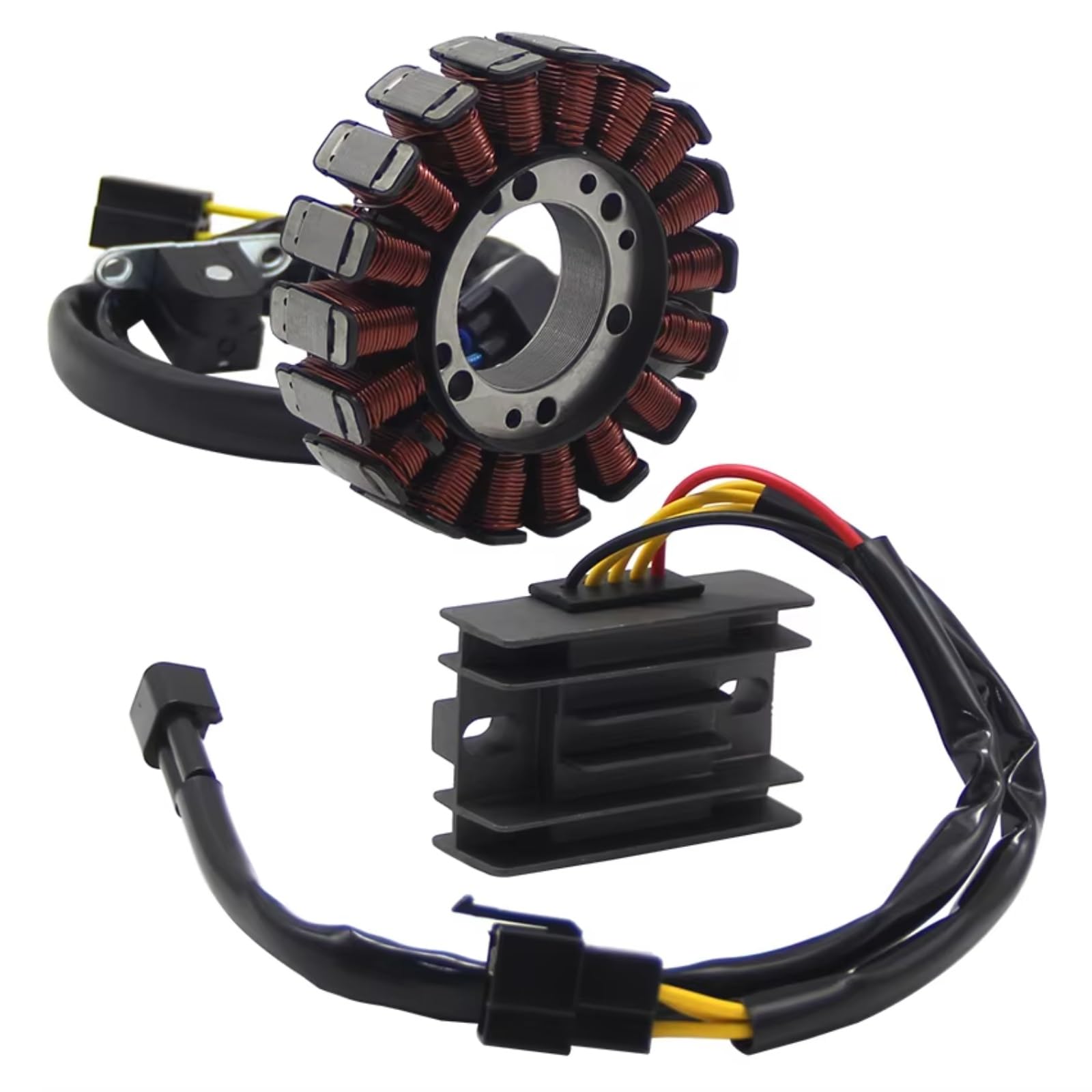 CAQRBCX Zündung Stator Magneto Kompatibel Mit Suzuki Für DRZ400S 2000–2019 Für DRZ400SM 2007–2019, Motorrad-Magnetogenerator, Statorspulendrähte, Statormagneto 32101-29F00 CAQRBCX Zündung Stator Magneto Kompatibel Mit Suzuki Für DRZ400S 2000–2019 Für DRZ400SM 2007–2019, Motorrad-Magnetogenerator, Statorspulendrähte, Statormagneto 32101-29F00 von CAQRBCX