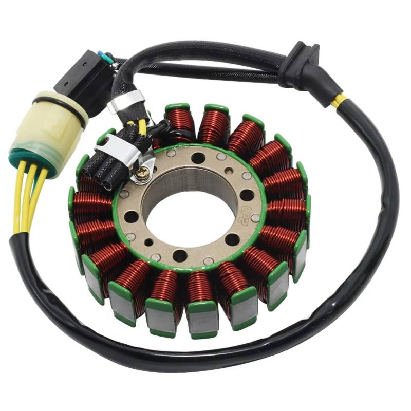 CAQRBCX Zündung Stator Magneto Kompatibel Mit TRX420FPA AC 2013 2014 Für TRX420FA A 2009 2010 2011 2012 Motorrad-Magneto-Statorspulendraht Magneto-Statorspule 31120-HP7-A01 von CAQRBCX
