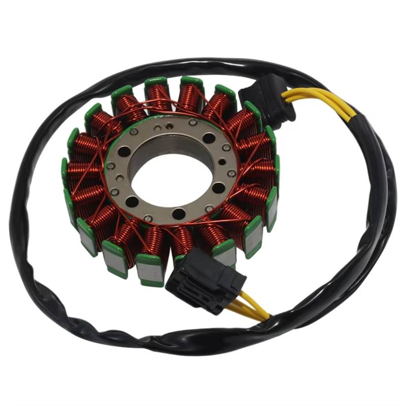 CAQRBCX Zündung Stator Magneto Kompatibel Mit VTR250 2009 2010 2011 2012 2013 2014 2015 2016 2017 Motorrad-Zündstatorspule, Magneto-Stator, Ersatz 31120-KFK-631 von CAQRBCX