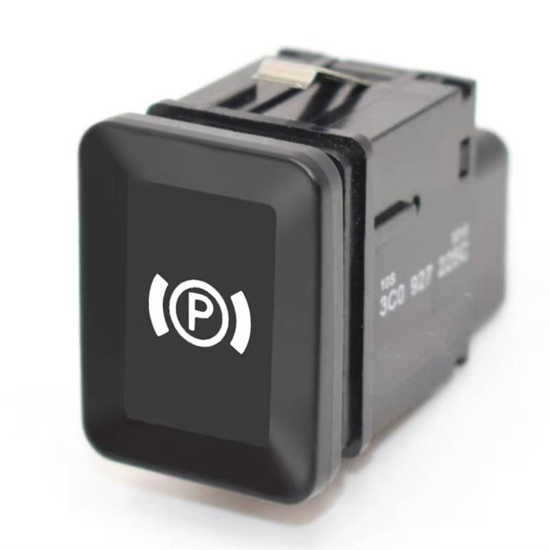 Parkbremse Kompatibel Mit VW Für Passat B6 C6 Für CC Universeller Ersatz des Elektronischen Handbremsen-Feststellbremsknopfs Für Den Parkplatzschalter von CAQRBCX
