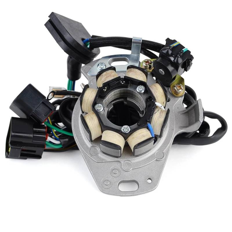 Zündung Stator Magneto Kompatibel Mit CR125 Für CR125R Für CR125RX 1999 Motorrad-Statorspule, Magneto-Motor, Stator, Generatorspule, Zubehör 31100-KZ4-J11 von CAQRBCX