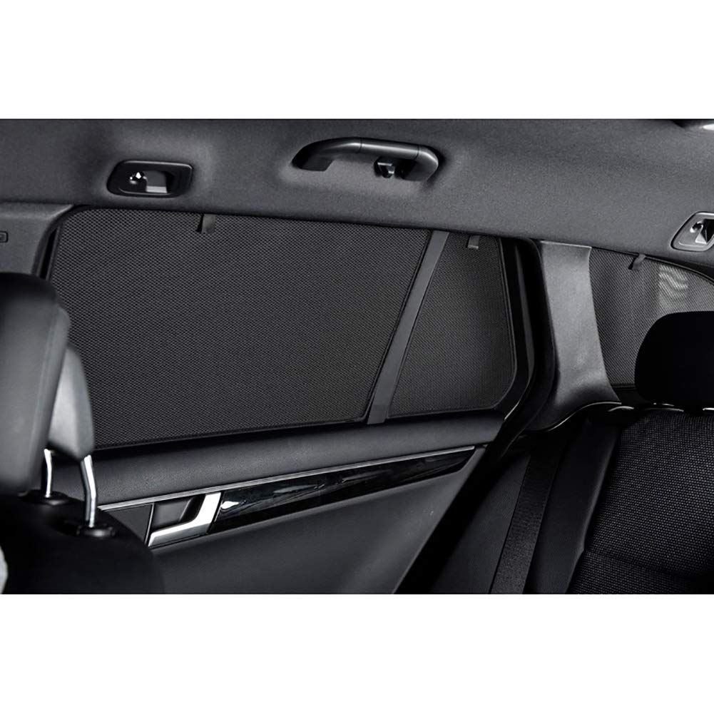 Satz Car Shades kompatibel mit Mini Countryman F60 5 türer 2016- (6-teilig), Schwarz von Carshades