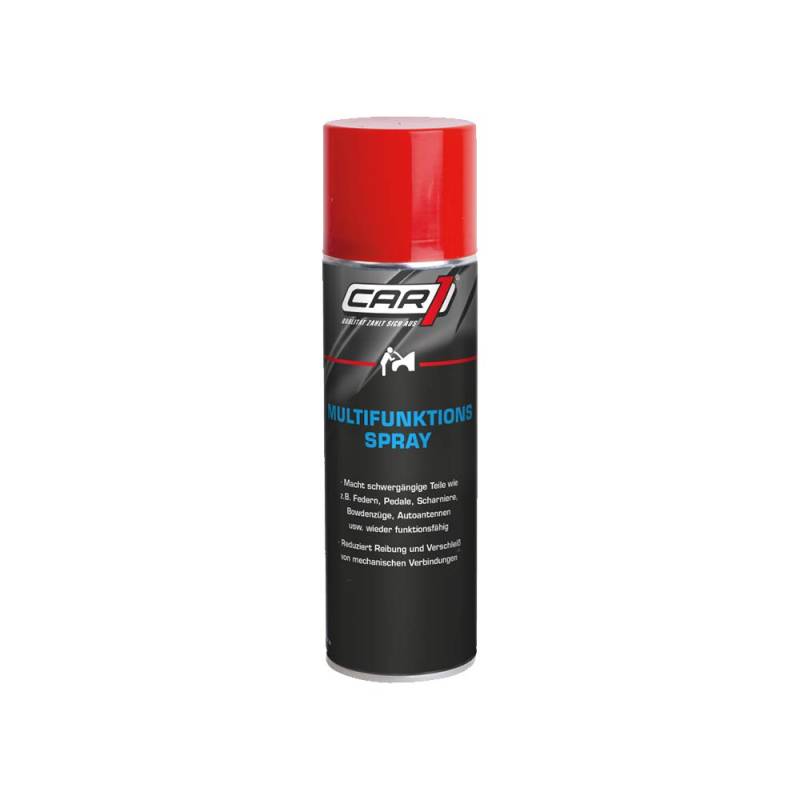 CAR1 Multifunktions Spray Federn Pedale Scharniere Bowdenzüge schmutzlösend rostlösend 300 ml von CAR1