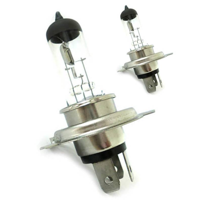 CARALL 2 Stück Halogenlampen 12V für Autos (H4 P43T 12V 60/55W) von CARALL