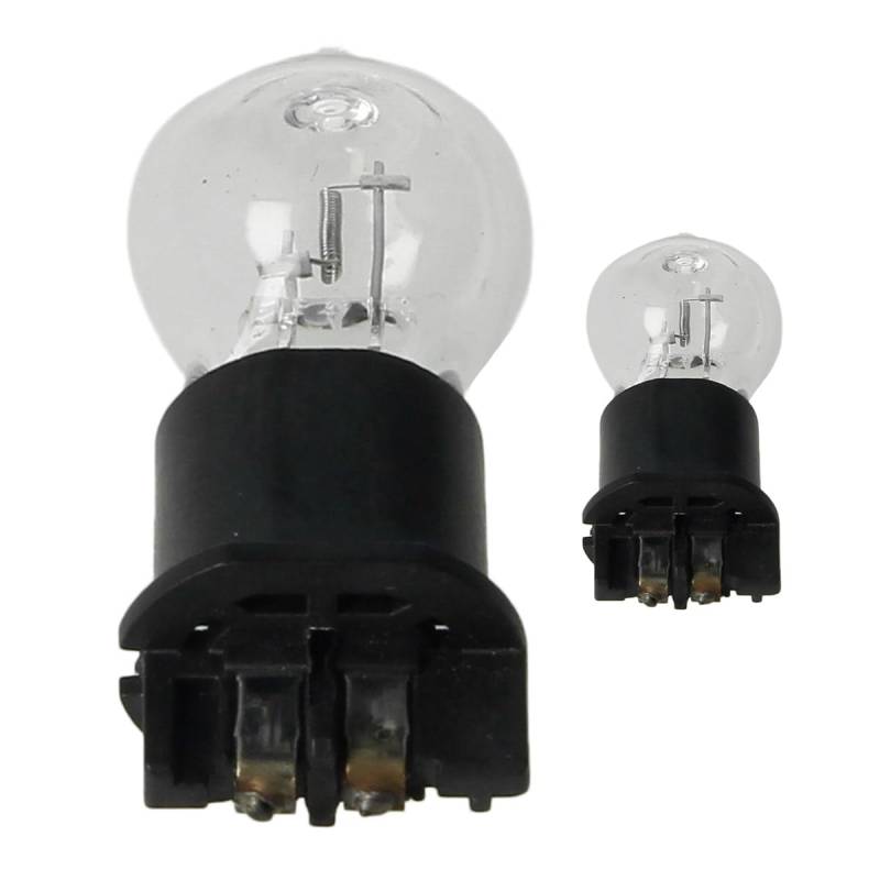 CARALL 2 Stück 12V Autoglühbirnen, Abblendlicht, Fernlicht, Nebelscheinwerfer etc. (PW24W 12V 24W WP3.3x14.5-3) von CARALL
