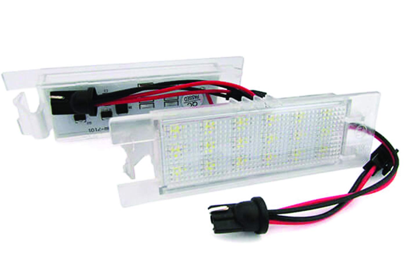 CARALL LE3342 Kit LED Kennzeichenbeleuchtung für Auto 12V 5W Canbus Kein Fehler Original Angriff Keine Änderung von CARALL