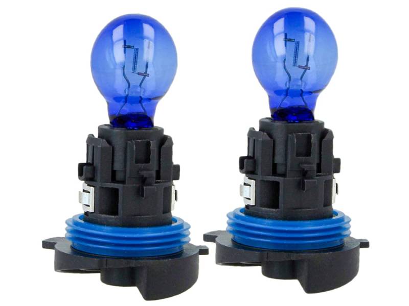 CARALL 2 Stück Halogenlampen 12V Weiß mit Xenon-Effekt (HP24W 12V 24W P24W) von CARALL
