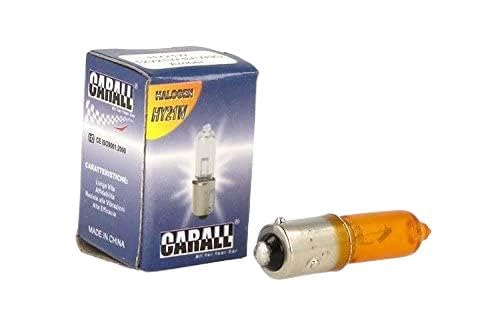 Micro Auto Halogenlampe H21 BAW9s HY21W 12V 21W Orange Bernstein Versetzte Füße für Pfeile von CARALL