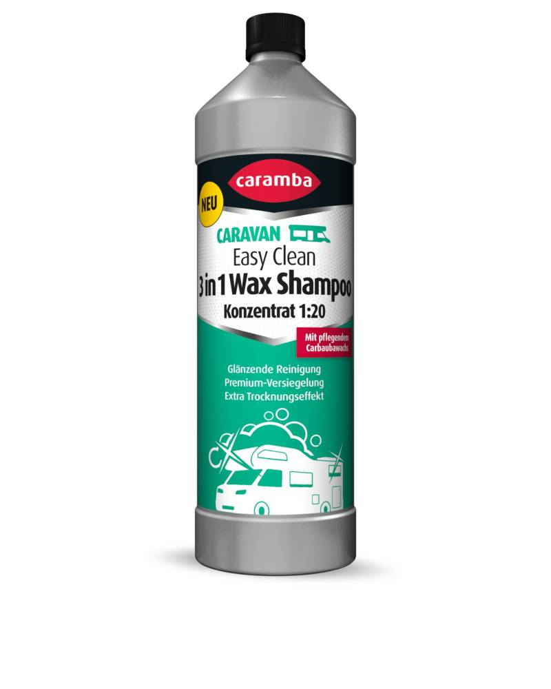 CARAMBA Caravan Easy Clean 3in1 Wax Shampoo 1l von CARAMBA