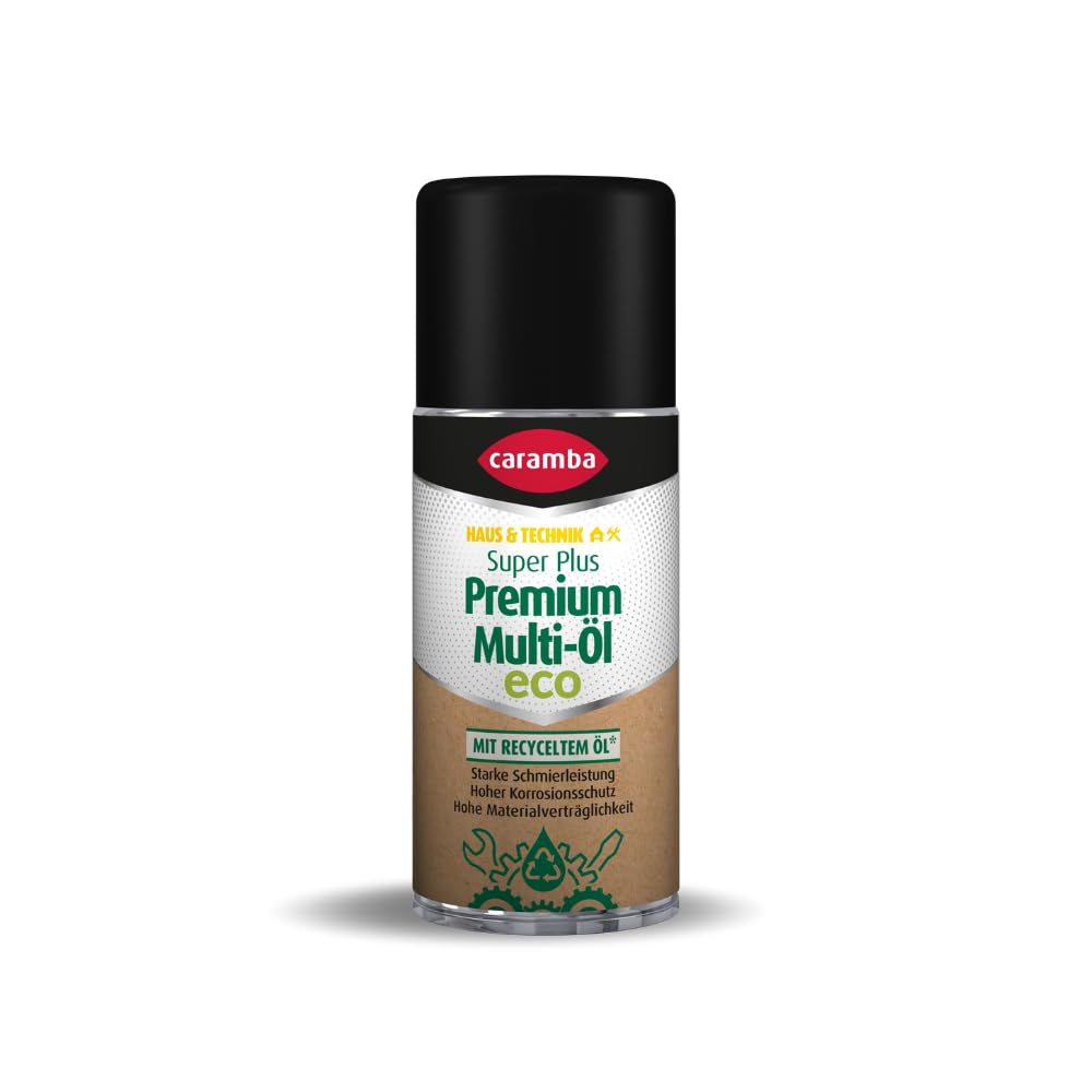 Caramba Super Plus Premium Multi Öl Eco, Sprühöl mit starker Schmierleistung, Rostlöser, Verschleiß- und Korrosionsschutz, Umweltschonend, 100 ml von Caramba
