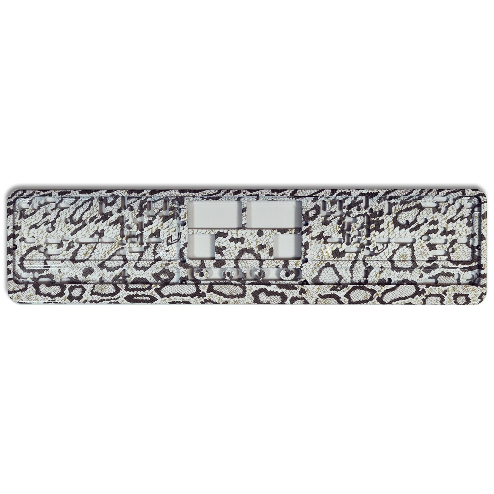 KFZ Kennzeichenhalter Design Nummernschildhalter (Tiger Python - 40008) von CARCLIX