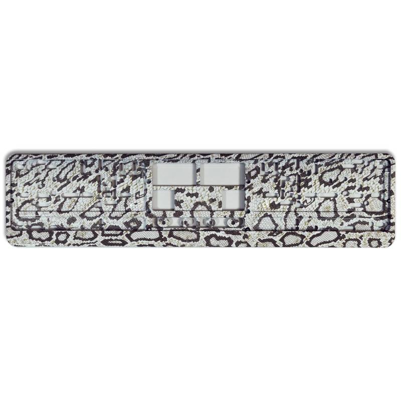 KFZ Kennzeichenhalter Design Nummernschildhalter (Tiger Python - 40008) von CARCLIX