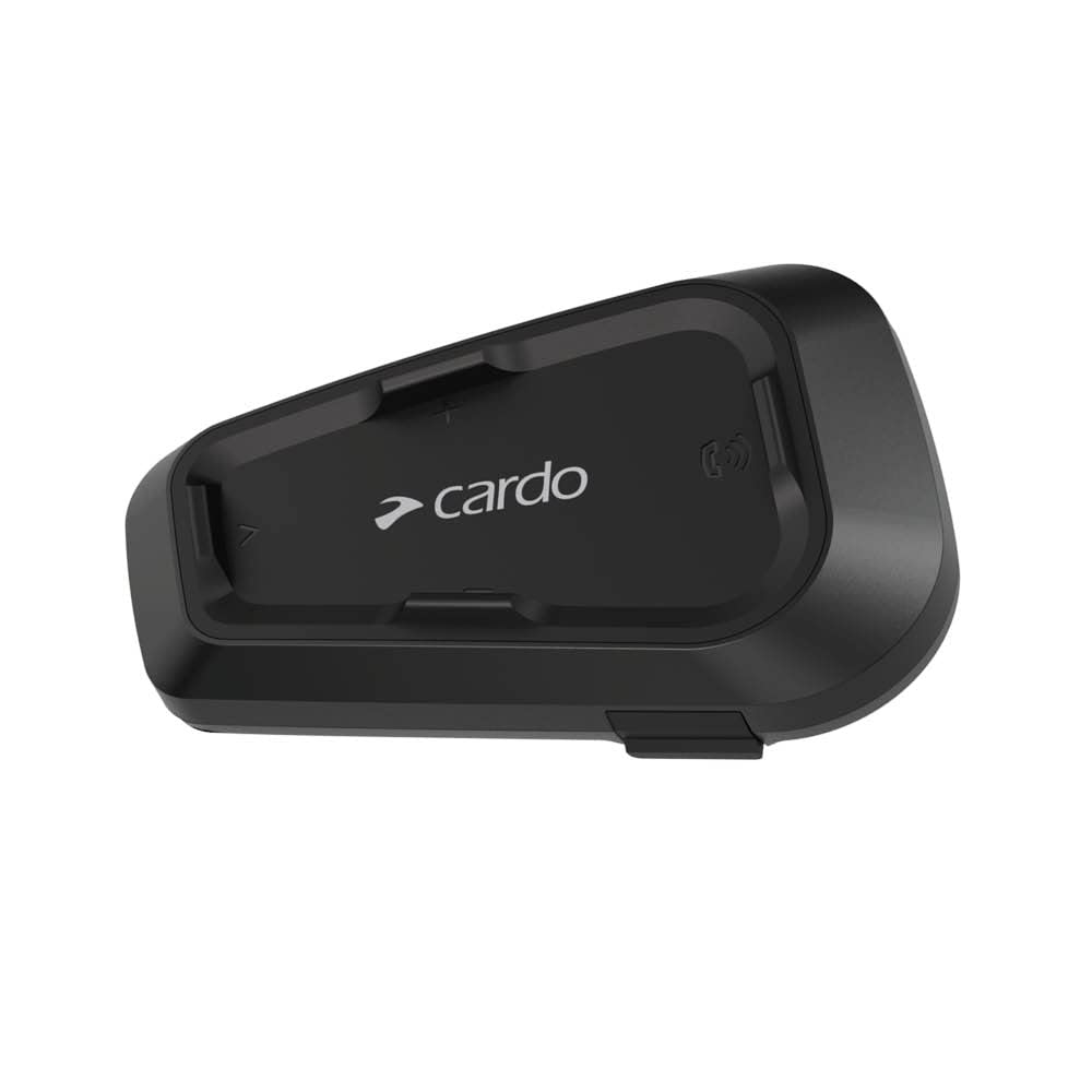 CARDO Spirit Motorrad Bluetooth Kommunikationssystem Headset - Schwarz, Einzelpackung von Cardo
