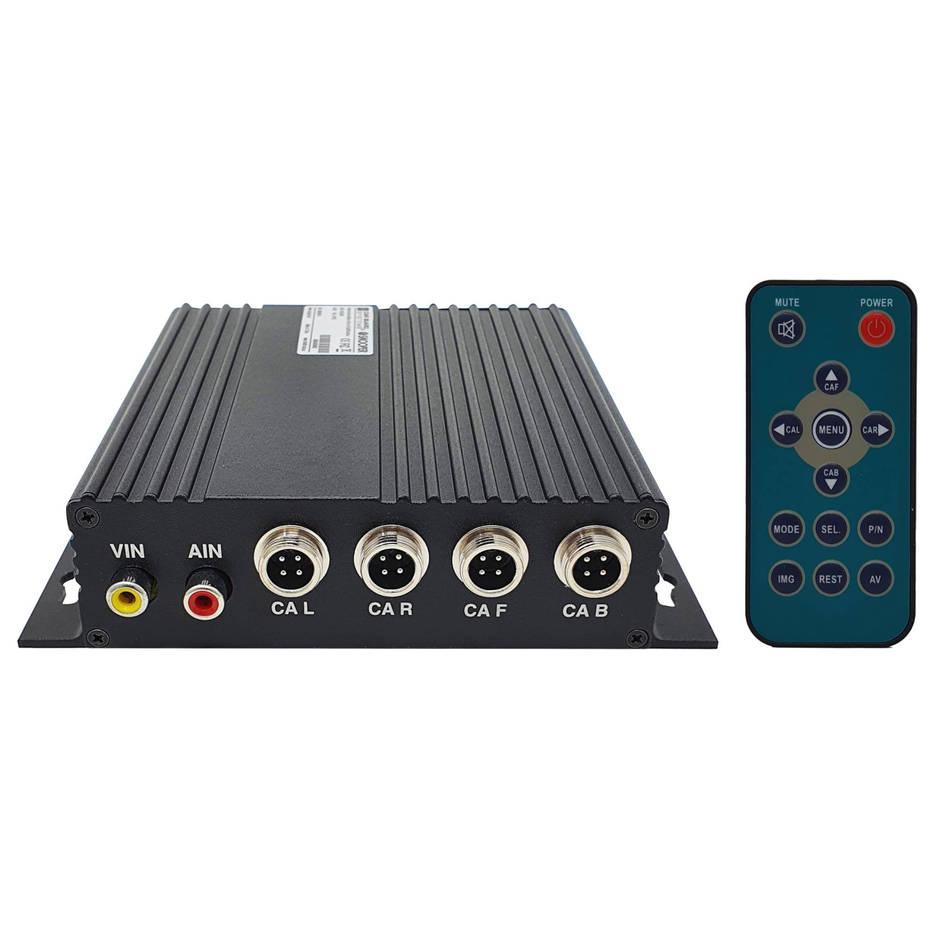 Kamera-Umschaltbox 4fach für 4 Kameras mit Splittfunktion und Trailer-Prioritätenschaltung von CARGUARD Systems von CARGUARD SYSTEMS