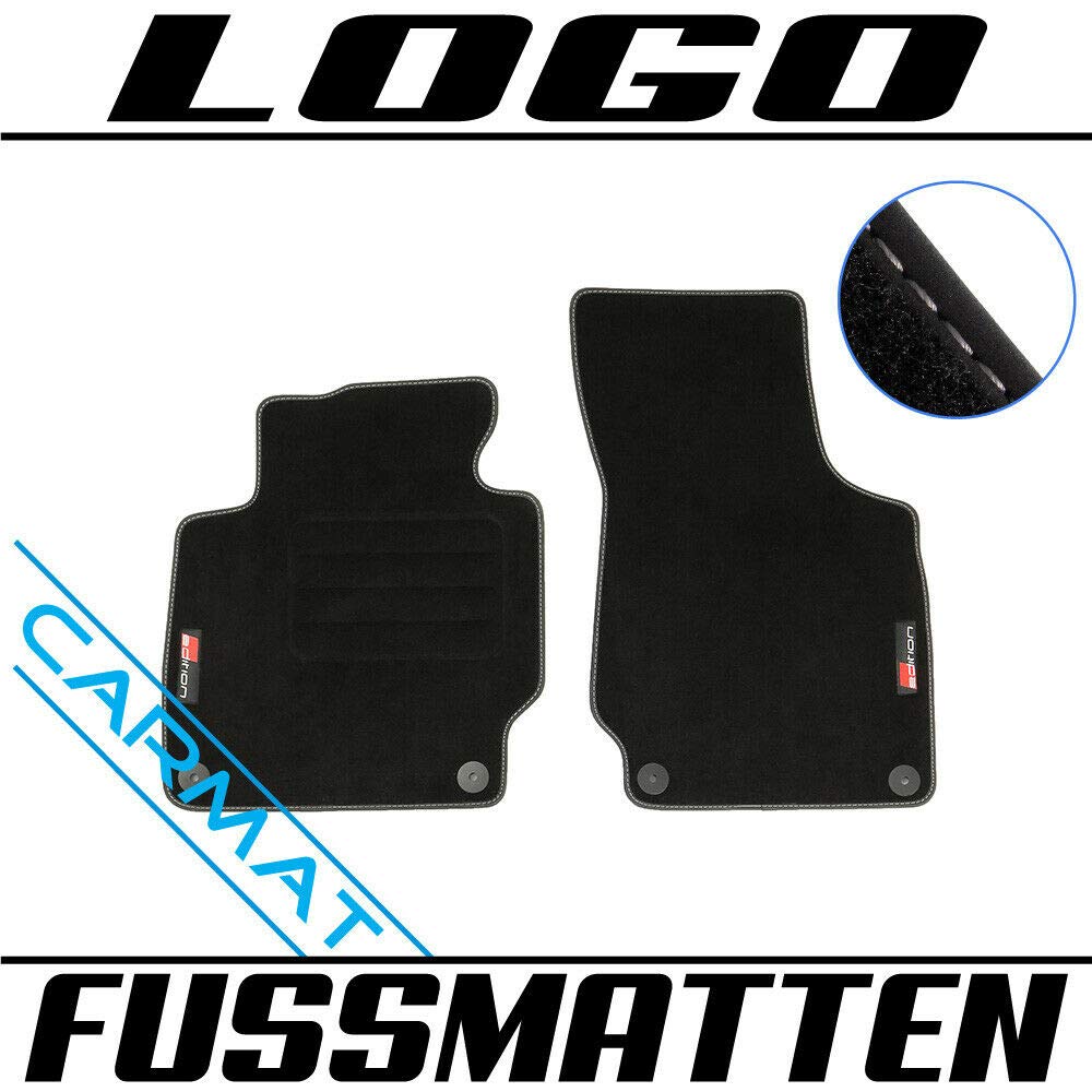 CARMAT Fussmatten mit Logo AU/TTY06/L/B von CARMAT