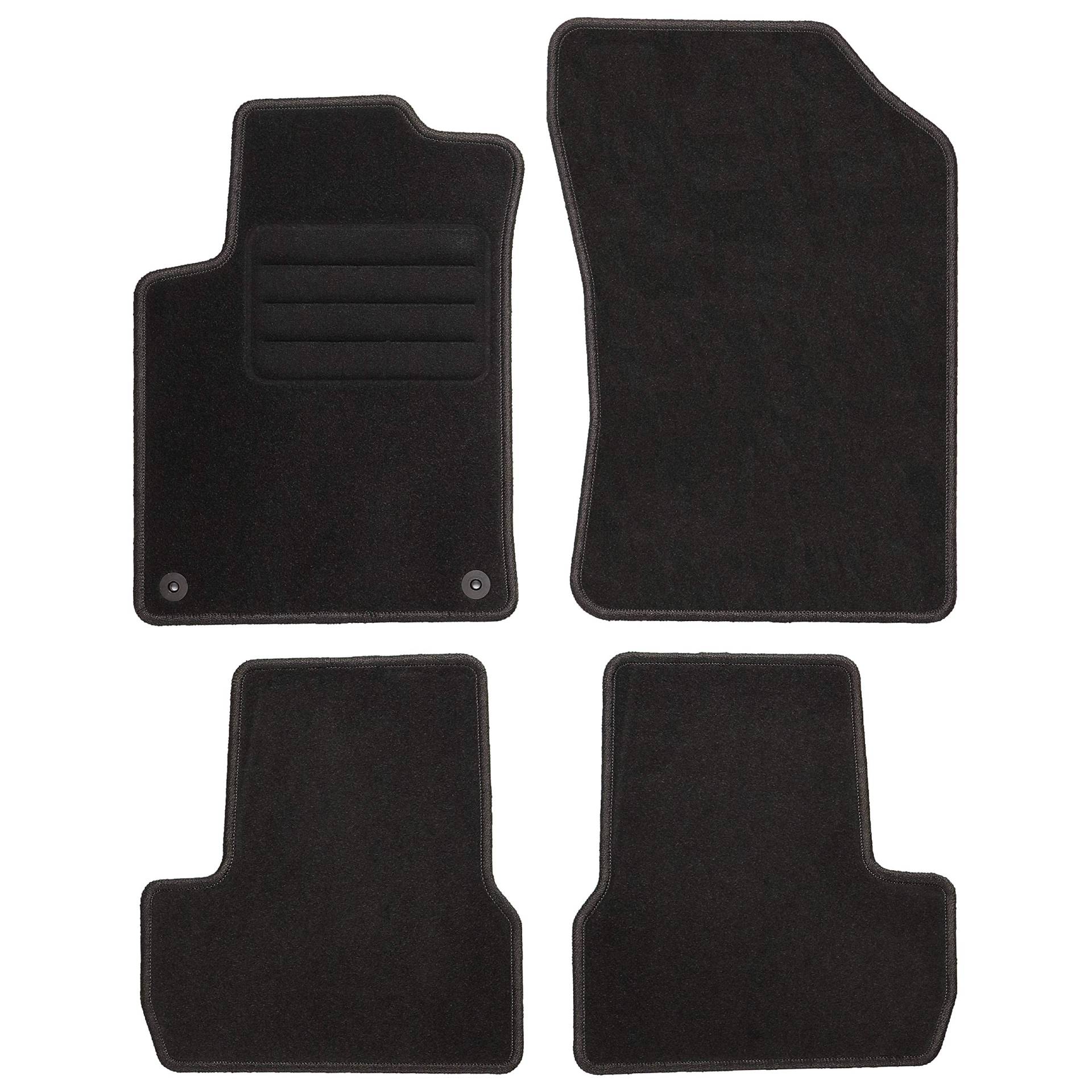 TEXER Textil Fußmatten Passend für Citroen C3 II Bj. 2009-2016 Basic TEXER Textil Fußmatten Passend für Citroen C3 II Bj. 2009-2016 Basic von Car Mat Co