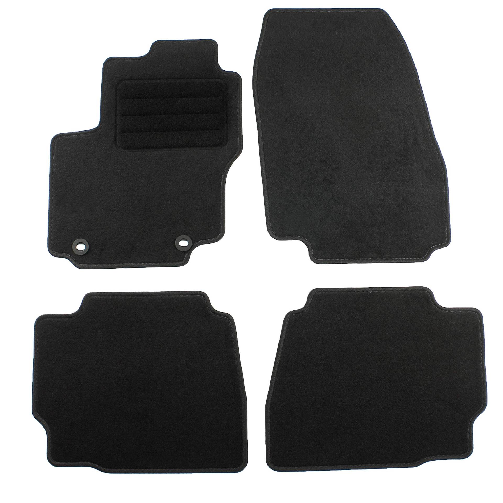 TEXER Textil Fußmatten Passend für Ford Mondeo IV Bj. 2007-2012 Basic von Car Mat Co