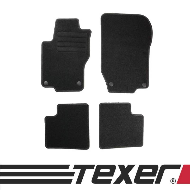 TEXER Textil Fußmatten Passend für Mercedes-Benz ML-Klasse W164 Bj. 2005-2011 Basic von Car Mat Co