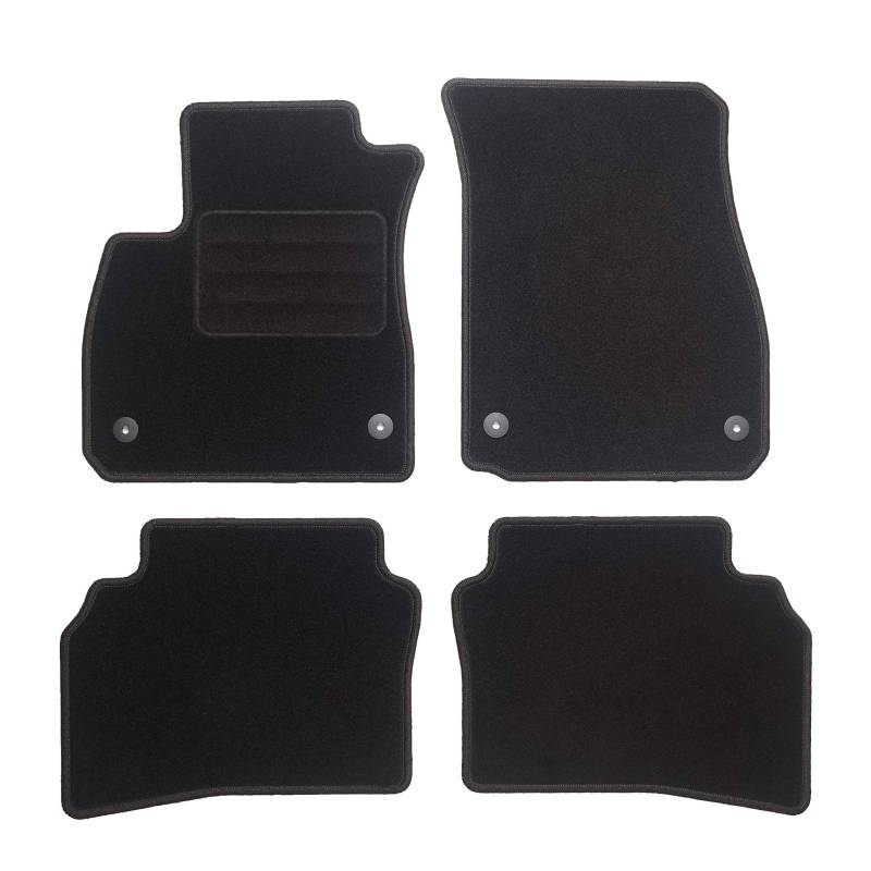 TEXER Textil Fußmatten Passend für Opel Insignia B Bj. 2017- Basic von Car Mat Co