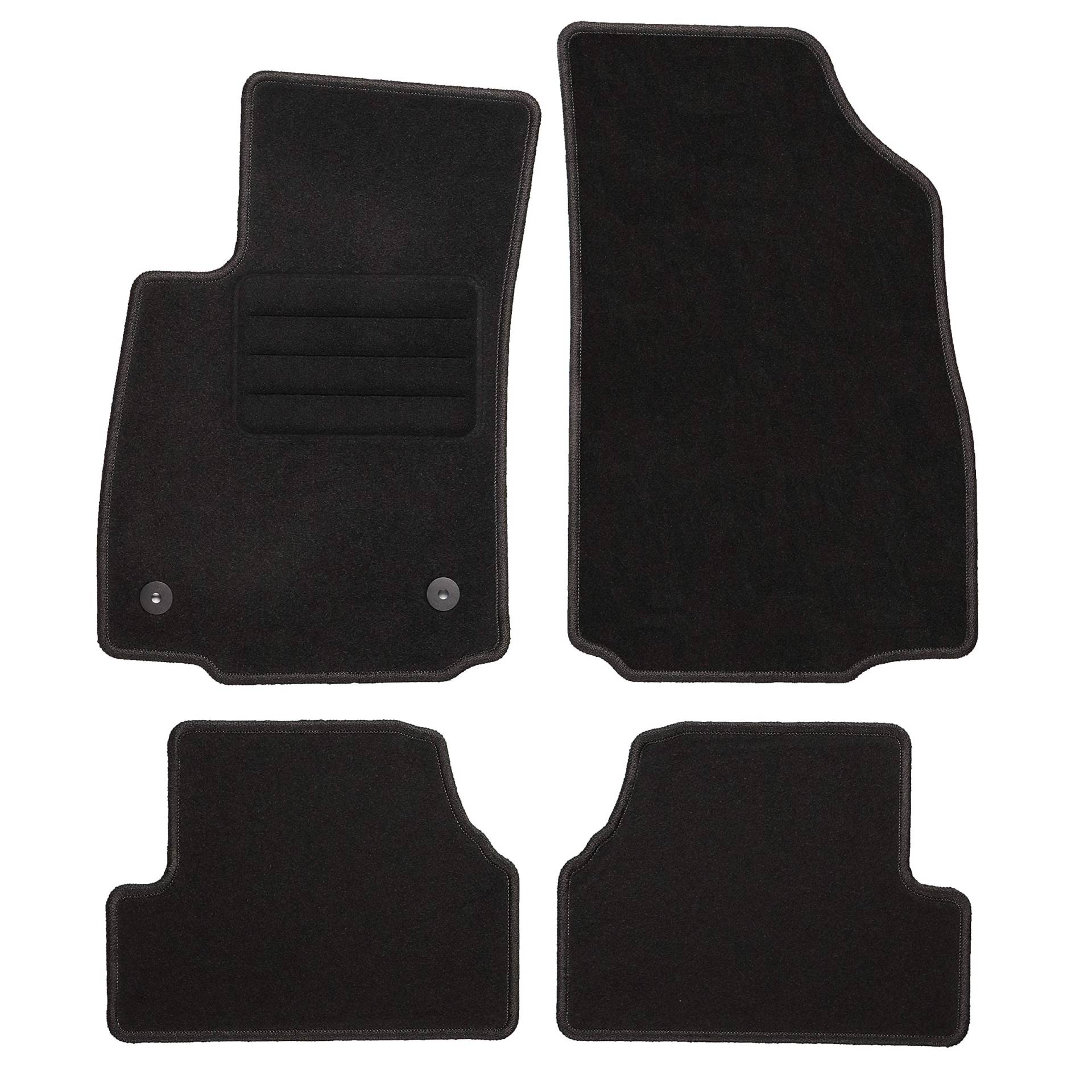 TEXER Textil Fußmatten Passend für Opel Mokka Bj. 2012- Basic von CARMAT