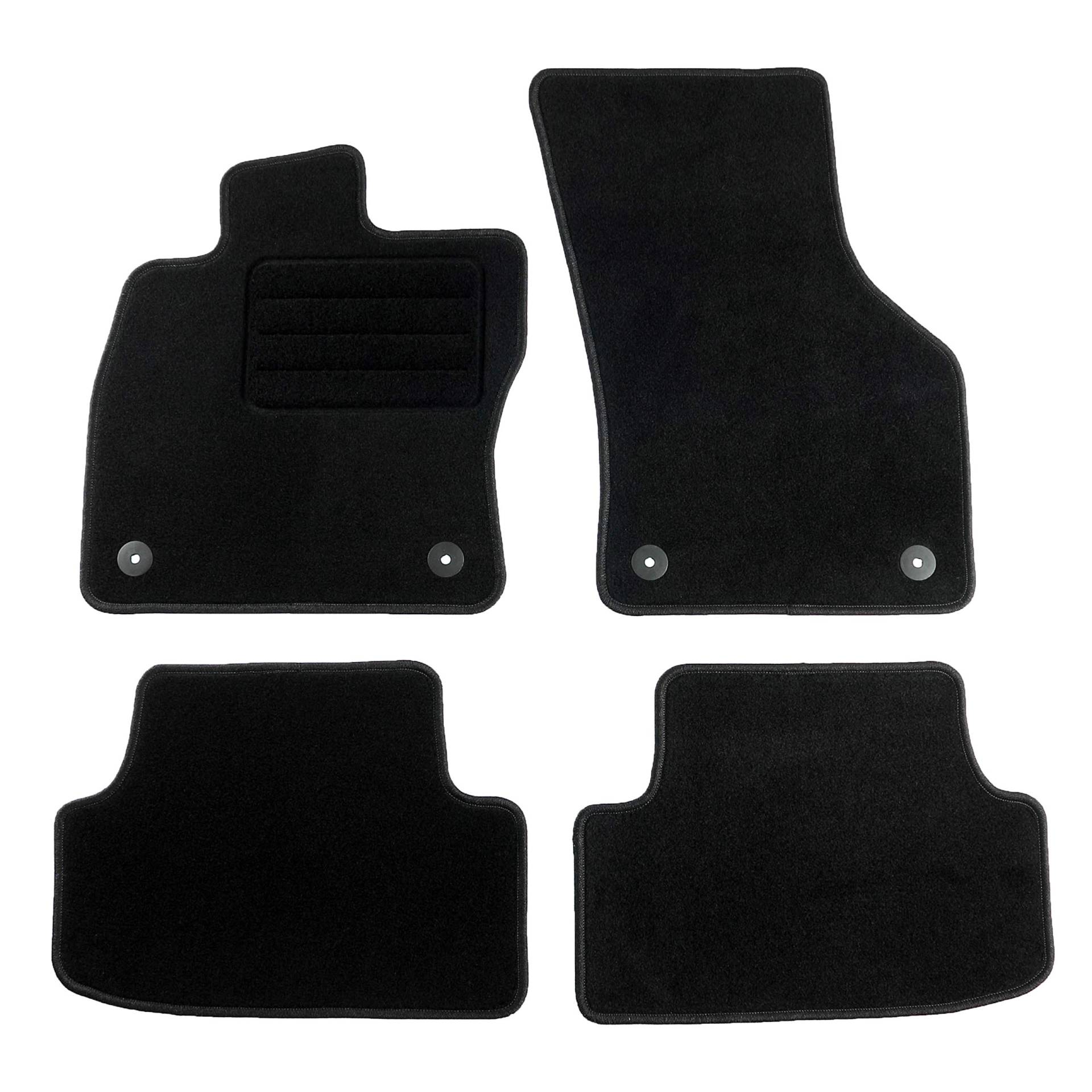 TEXER Textil Fußmatten Passend für Seat Leon III Bj. 2012- Basic TEXER Textil Fußmatten Passend für Seat Leon III Bj. 2012- Basic von Car Mat Co
