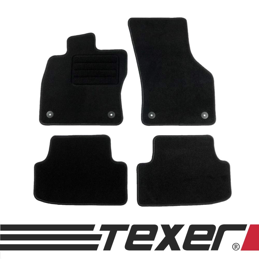 TEXER Textil Fußmatten Passend für VW Golf VII Bj. 2012- Basic TEXER Textil Fußmatten Passend für VW Golf VII Bj. 2012- Basic von CARMAT