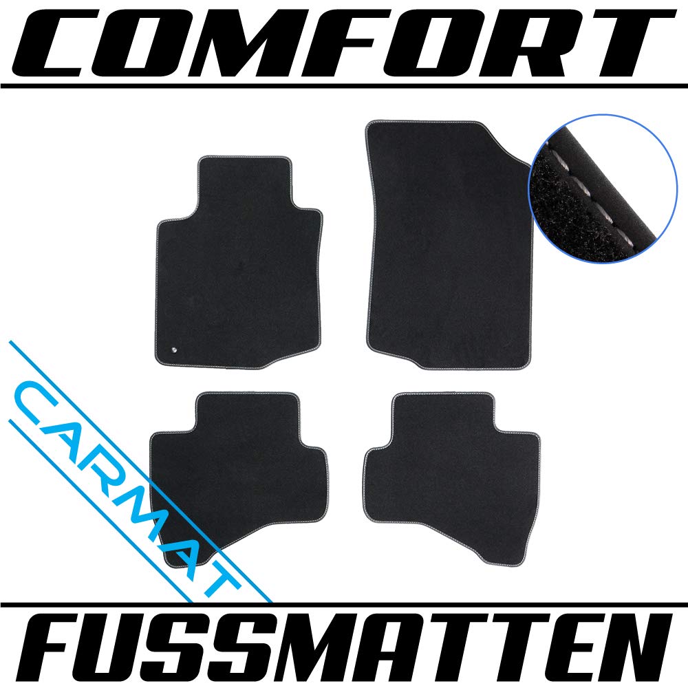 Fussmatten für Citroen C1 Bj. 2005-2014 Autoteppiche Comfort von CARMAT