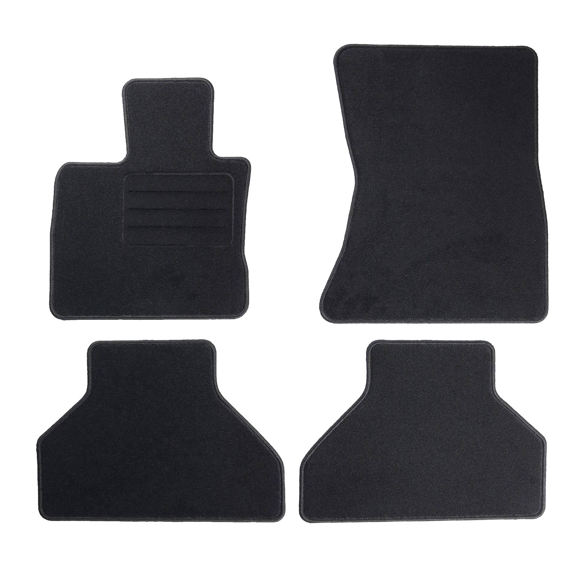 TEXER Textil Fußmatten Passend für BMW X5 E70 Bj. 2006-2013 Basic von CARMAT