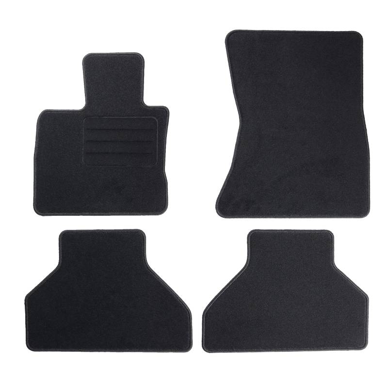 TEXER Textil Fußmatten Passend für BMW X5 E70 Bj. 2006-2013 Basic von Car Mat Co