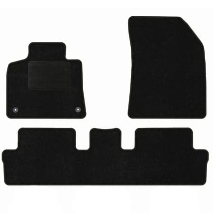 TEXER Textil Fußmatten Passend für Citroen C4 Picasso II Bj. 2013-2018 Basic von Car Mat Co