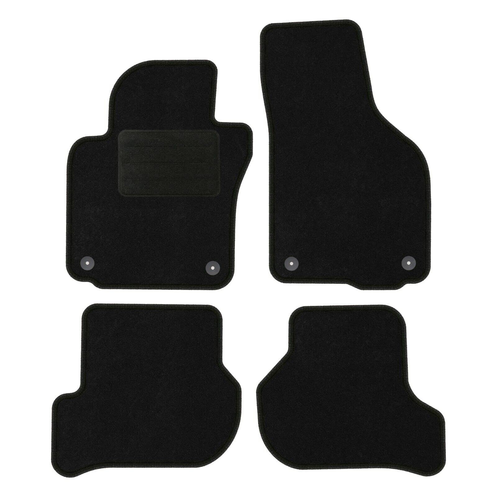 TEXER Textil Fußmatten Passend für VW Golf VI Bj. 2008-2013 Basic TEXER Textil Fußmatten Passend für VW Golf VI Bj. 2008-2013 Basic von Car Mat Co