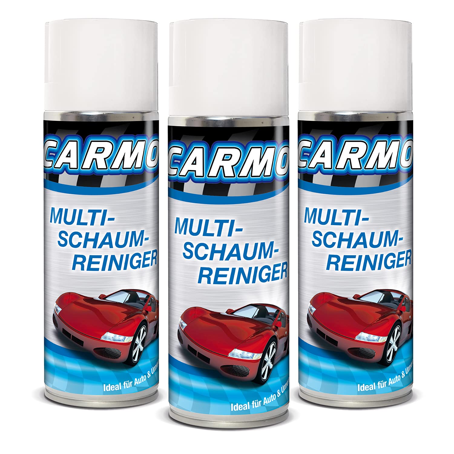CARMO 3X Multi-Schaum Reiniger | Universalreiniger | Aktiv Schaum Reiniger | Helmreiniger | Glasreiniger | 400 ml CARMO 3X Multi-Schaum Reiniger | Universalreiniger | Aktiv Schaum Reiniger | Helmreiniger | Glasreiniger | 400 ml von CARMO