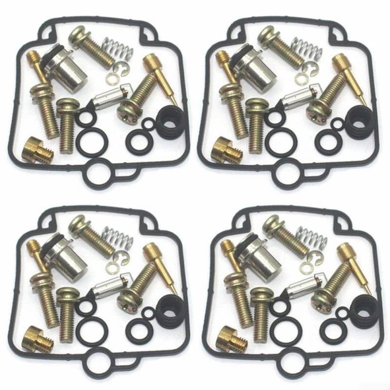 4 Sets Motorrad-Vergaser-Reparatursatz, passend für Suzuki GSX1100G 1991–1993 von CARMOTTER