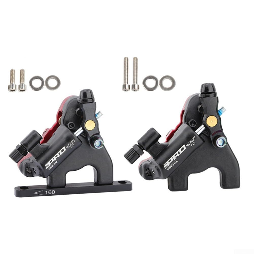 CARMOTTER Road Flat Mount Mechancial Scheibenbremsen-Set, hydraulischer flacher Bremssattel, Straßenscheibenbremse, Rotor-Set für Rennrad (vorne und hinten), 7P21P8AAZ55P695SEU70UBU9GS71 von CARMOTTER