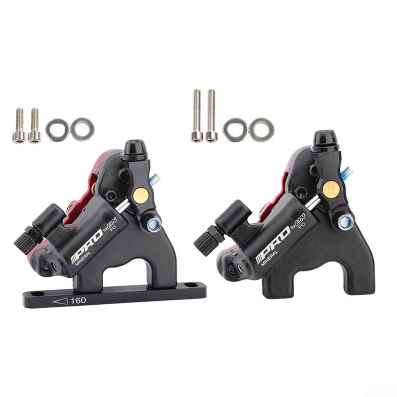 CARMOTTER Road Flat Mount Mechancial Scheibenbremsen-Set, hydraulischer flacher Bremssattel, Straßenscheibenbremse, Rotor-Set für Rennrad (vorne und hinten), 7P21P8AAZ55P695SEU70UBU9GS71 von CARMOTTER