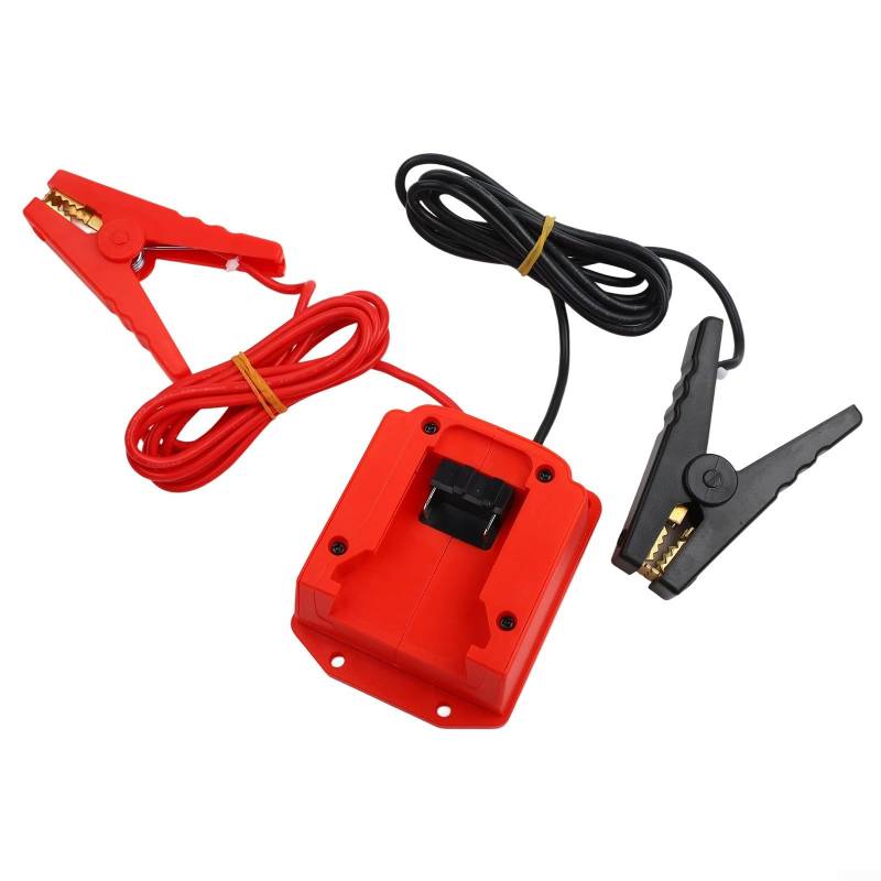 Leistungsstarkes und sicheres Autobatterie-Starthilfe-Set mit wesentlichen Funktionen und 12-AWG-Kabeln von CARMOTTER