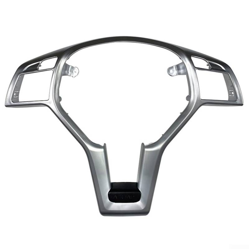 Lenkradabdeckung im AMG-Stil, kompatibel mit Mercedes für Benz C-Klasse und E-Klasse Modelle 2012 2014, einfache Installation (Silber) von CARMOTTER